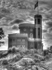 This picture was taken 2016 and showes the kastellet Stockholm on Kastellholmen in Stockholm Sweden