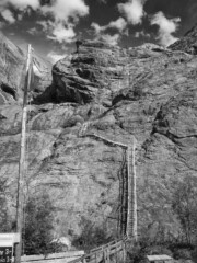 This pictures has been taken in Grindelwald Berner Oberland Switzerland. Original I have taken this picture on Agfa APX 100 analog BW Film