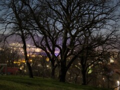 This picture was taken in Eningen Germany and shows a view to Reutlingen This picture was taken in Eningen Germany and shows a view to Reutlingen