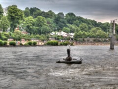 Beach Elbe Hamburg Germany Beach Elbe Hamburg Germany