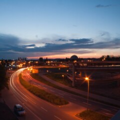 This picture was taken in Konstanz Germany from a bridge.
