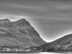 View to Lyngseidet, Troms Norway View to Lyngseidet, Troms Norway